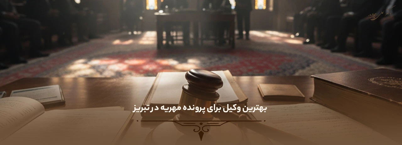 بهترین وکیل برای پرونده مهریه در تبریز