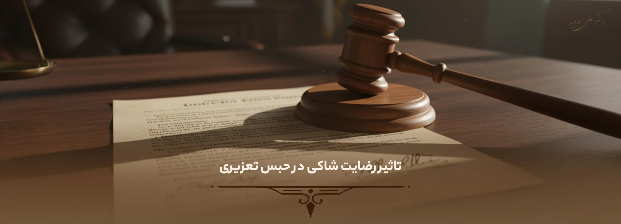 تاثیر رضایت شاکی در حبس تعزیری