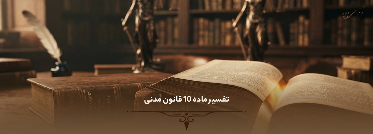 تفسیر ماده ۱۰ قانون مدنی 