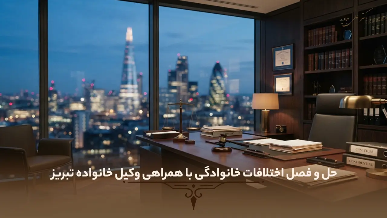 حل و فصل اختلافات خانوادگی با همراهی وکیل خانواده تبریز